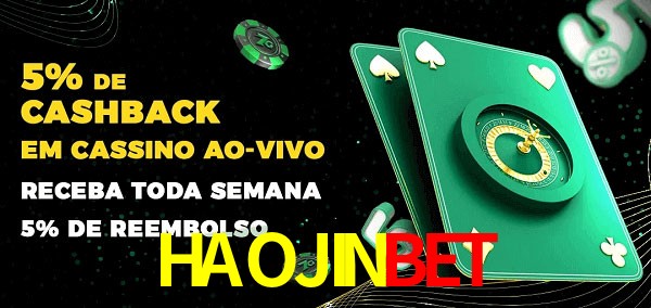 Promoções do cassino ao Vivo HAOJINBET